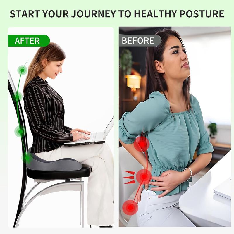 Comfy Back Support Memory Foam Cushion