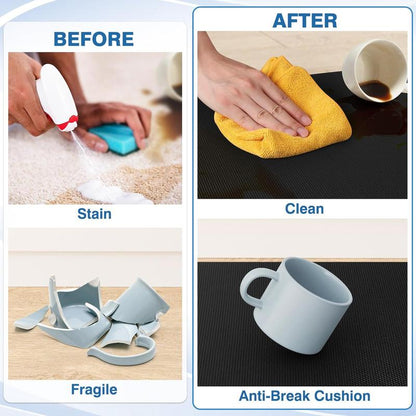 Waterproof Kitchen Rug Set for Floor