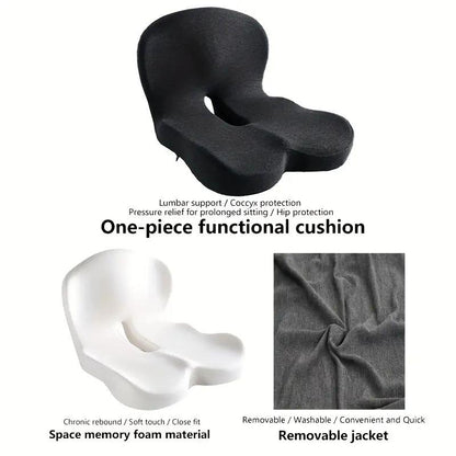 Comfy Back Support Memory Foam Cushion