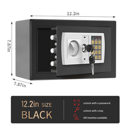 Anti-Theft Electronic Safe for Cash & Valuables