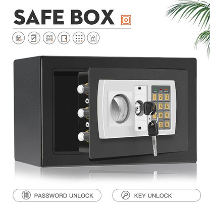 Anti-Theft Electronic Safe for Cash & Valuables
