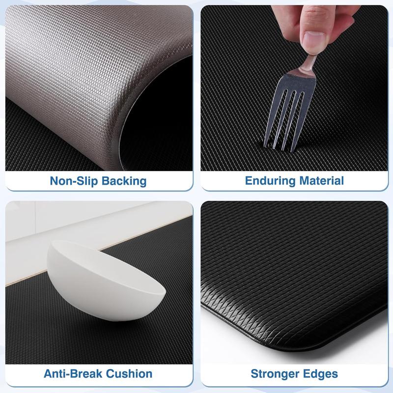 Waterproof Kitchen Rug Set for Floor